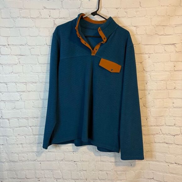 ZYIA Active Deep Blue Fleece Top - Picture 1 of 7